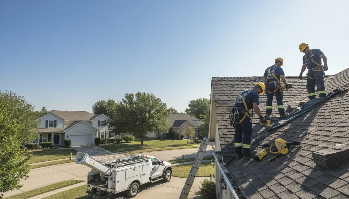 Emergency Roof Repair in Hext, TX near me